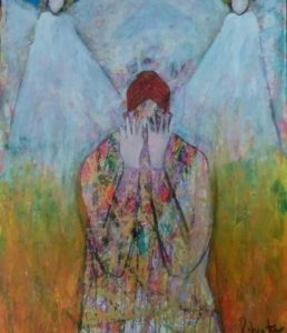 painting of angle by roberta millard