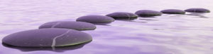 smooth rocks in calm waters